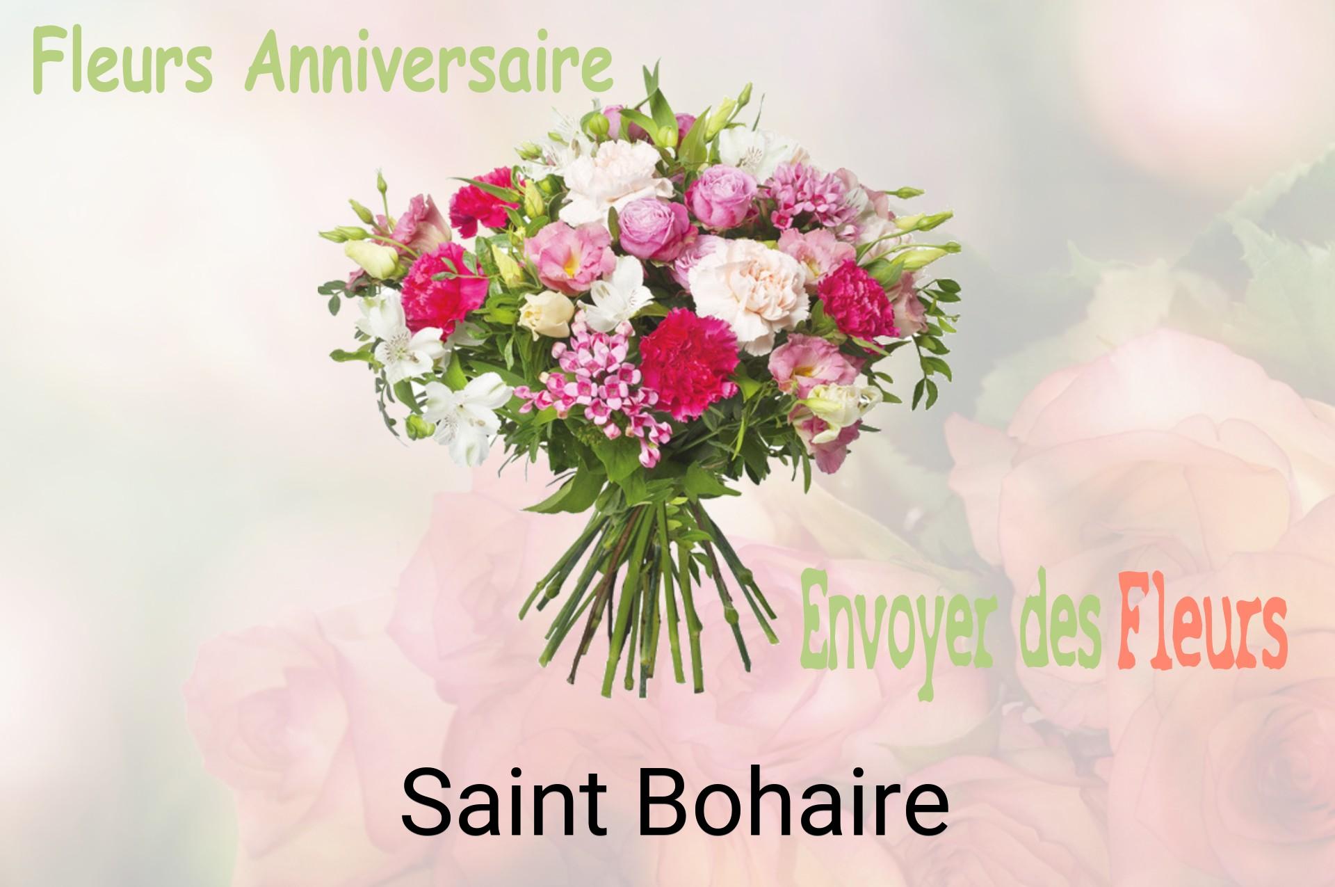 Bouquet de fleurs d’anniversaire livré à Saint-Bohaire
